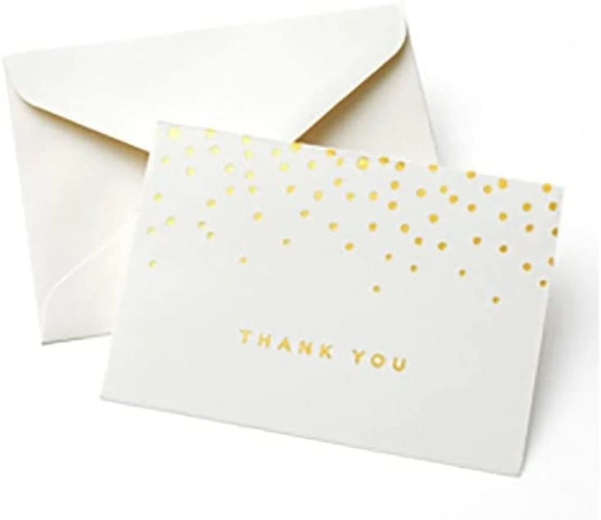 Gartner Studios Gold Foil Dots Thank You Cards