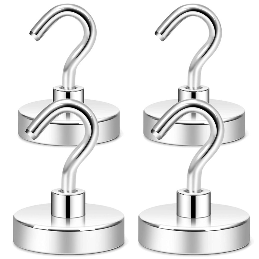 Neosmuk Magnetic Hooks Heavy Duty,130 lb Strong Magnet