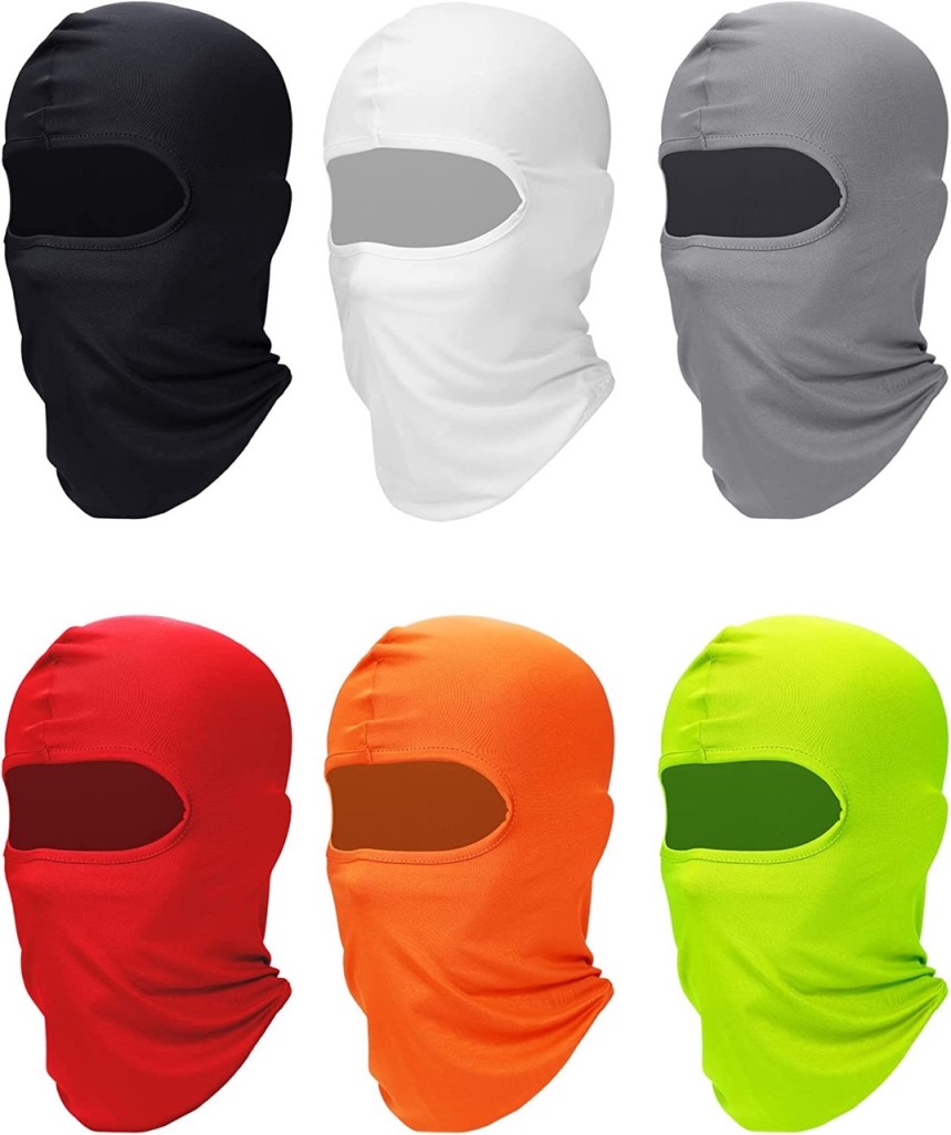 SATINIOR 6 Pieces Face UV Protection Balaclava