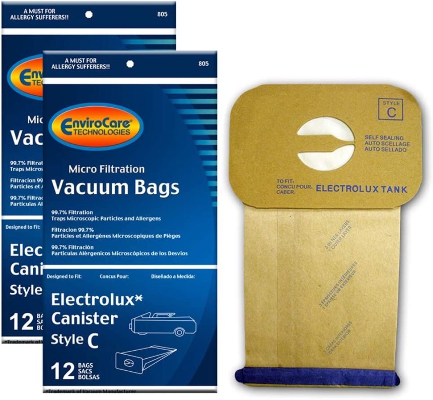 EnviroCare Replacement Micro Filtration Vacuum Cleaner Dust Bags