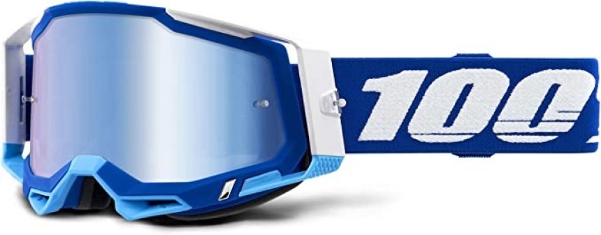100% Racecraft 2 Premium Protective Sport Goggles with Nose Guard