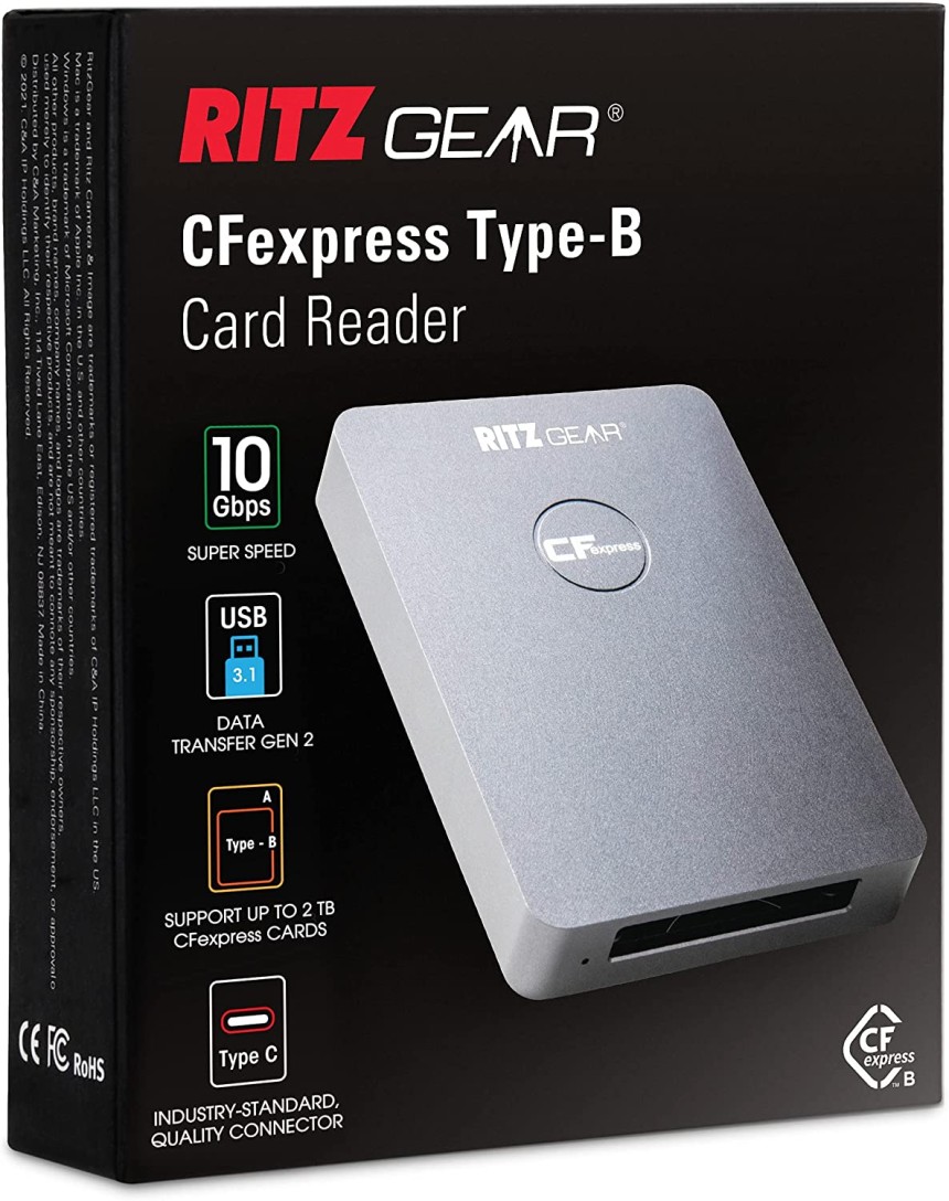 Ritz Gear CFexpress Type B Card Reader
