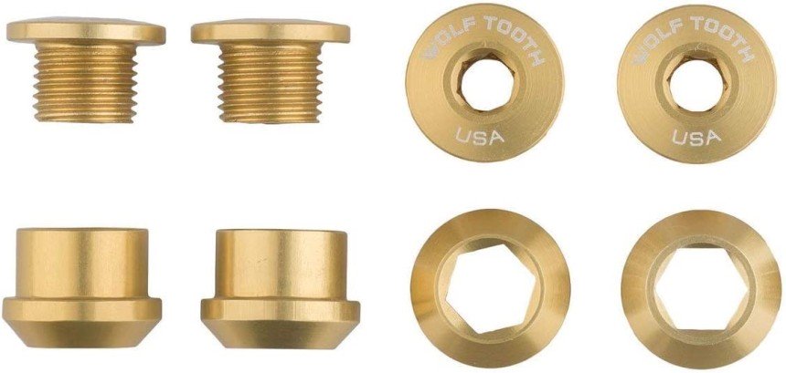 Wolf Tooth Components Set of 4 Chainring Bolts